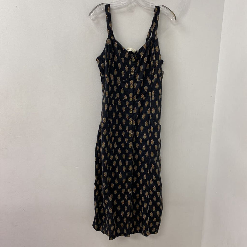 FatFace WOMEN'S DRESS black yellow mix 14R