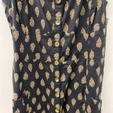FatFace WOMEN'S DRESS black yellow mix 14R