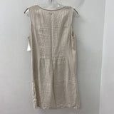 LINA TOMEI WOMEN'S DRESS ice grey L