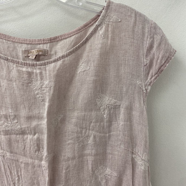 LINA TOMEI WOMEN'S DRESS lilac XL