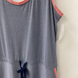 COLUMBIA WOMEN'S ACTIVE DRESS navy pink mix M