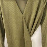 BROOKS BROTHERS WOMEN'S DRESS olive green L