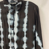 SOLITAIRE WOMEN'S DRESS black blue mix M