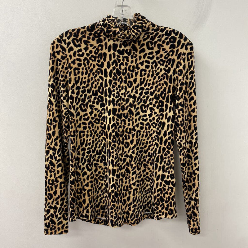 ELIE TAHARI WOMEN'S TOP leopard print M