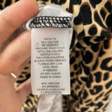ELIE TAHARI WOMEN'S TOP leopard print M