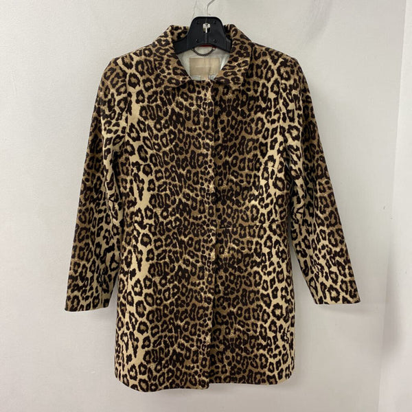 Banana Republic WOMEN'S BLAZER/JACKET leopard print S