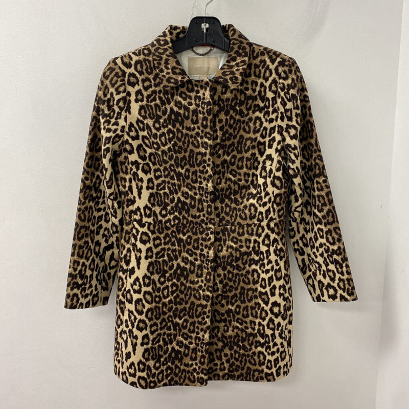 Banana Republic WOMEN'S BLAZER/JACKET leopard print S