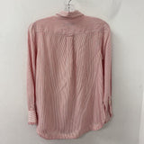 Banana Republic WOMEN'S BLOUSE/SHIRT red white stripe SP