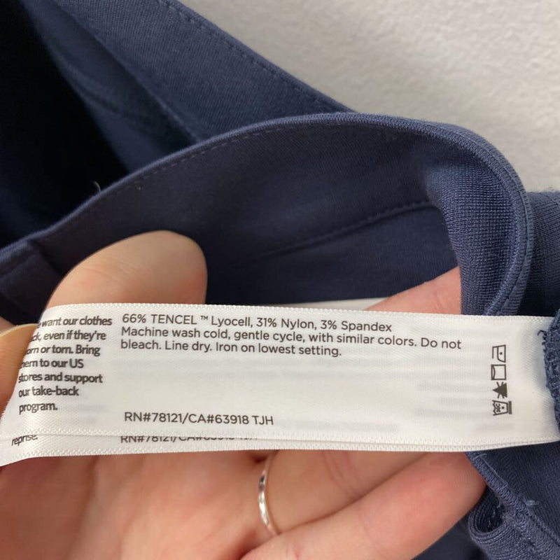 EILEEN FISHER WOMEN'S PANTS blue M