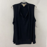 MICHAEL/Michael Kors WOMEN'S PLUS TOP black 2X