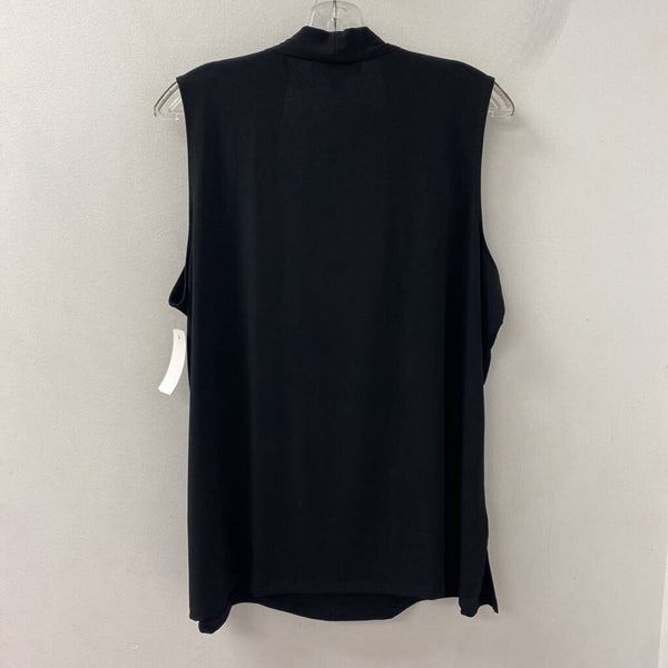 MICHAEL/Michael Kors WOMEN'S PLUS TOP black 2X