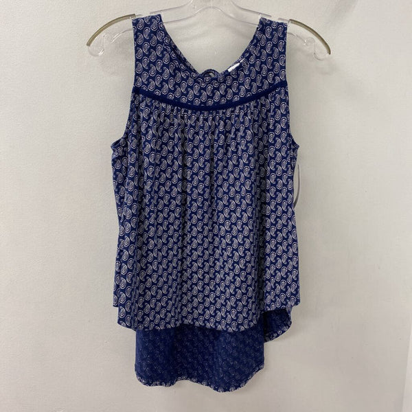 GAP WOMEN'S TOP navy white M