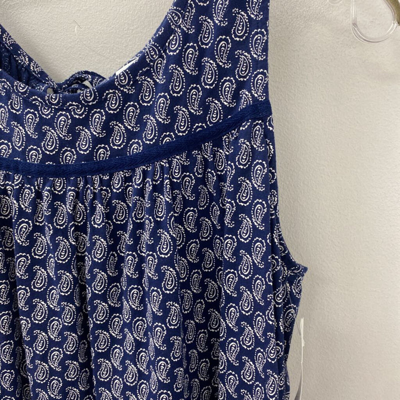 GAP WOMEN'S TOP navy white M