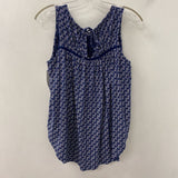 GAP WOMEN'S TOP navy white M