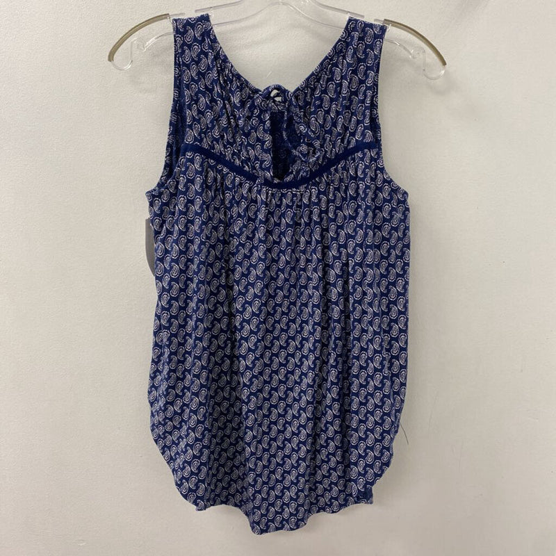 GAP WOMEN'S TOP navy white M
