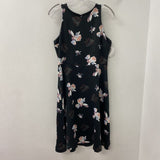 Banana Republic WOMEN'S DRESS black white pink 6