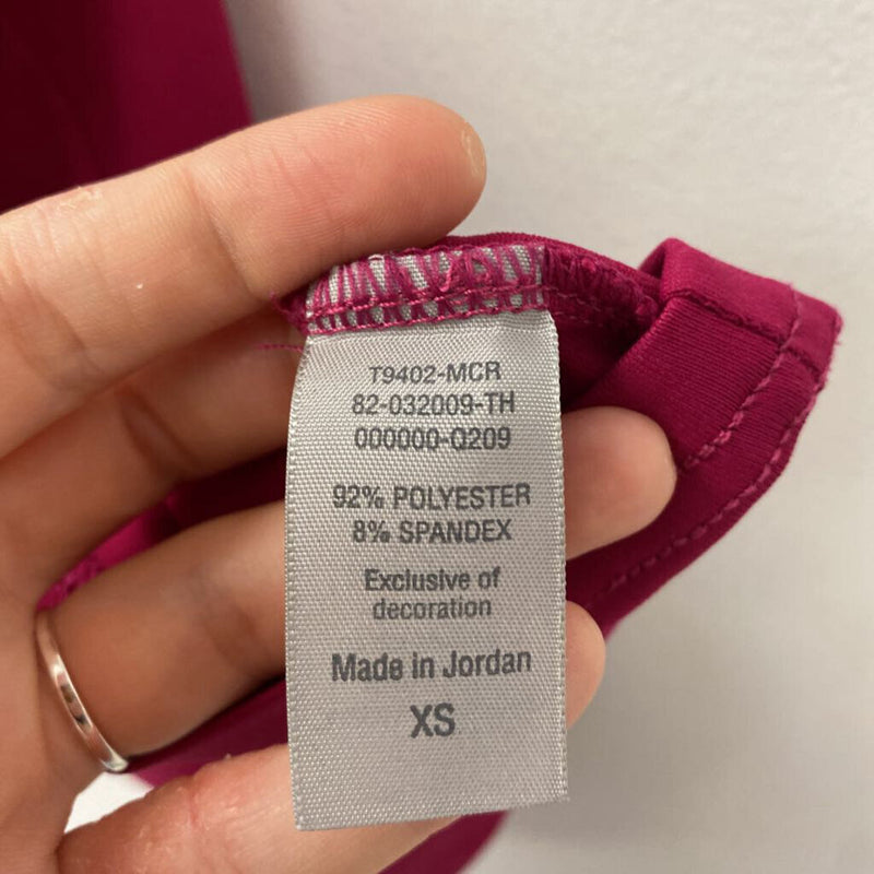 CHAMPION WOMEN'S ACTIVE TOP raspberry XS