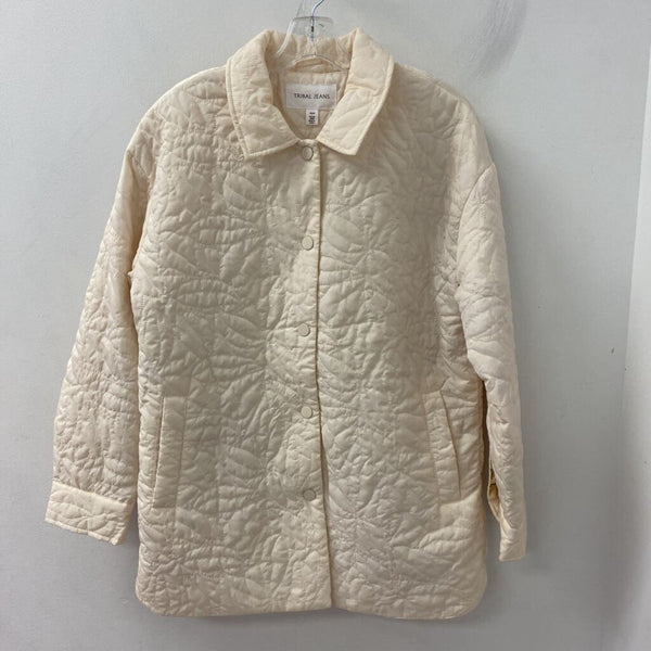 TRIBAL WOMEN'S COAT cream M