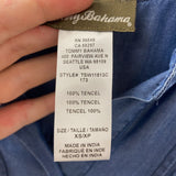 TOMMY BAHAMA WOMEN'S DRESS denim-blue XS