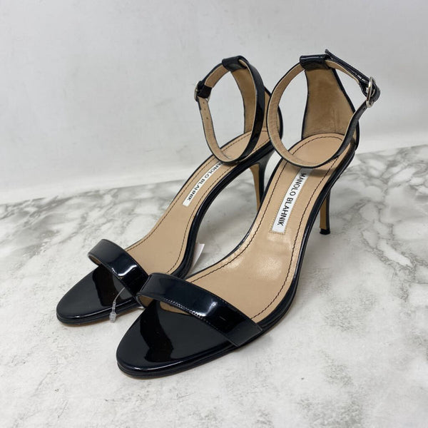 MANOLO BLAHNIK WOMEN'S SANDALS black 39.5