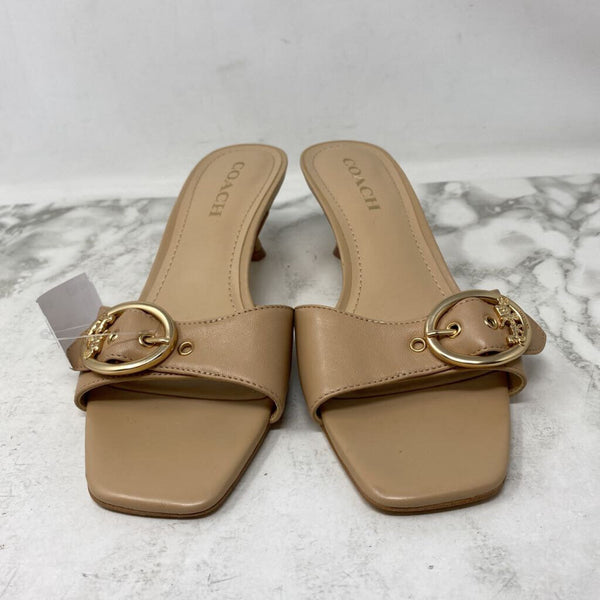 COACH WOMEN'S SANDALS beige 8.5