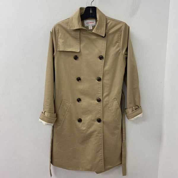 JOE FRESH WOMEN'S COAT khaki S