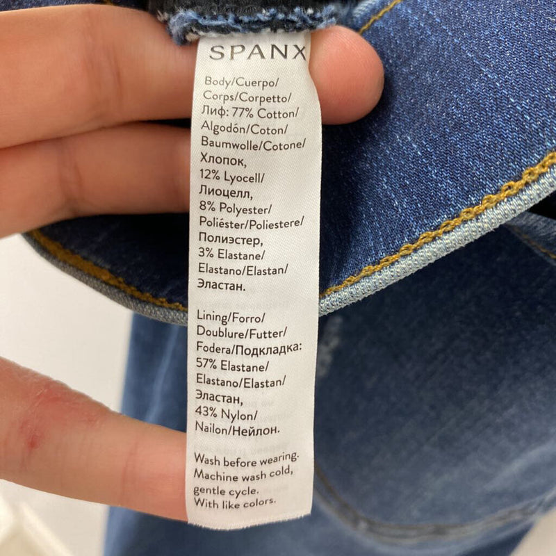SPANX WOMEN'S JEANS blue S