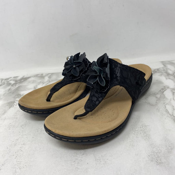 CLARKS WOMEN'S SANDALS black 8