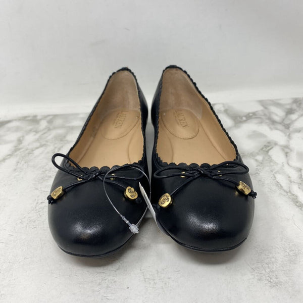 LAUREN ralph lauren WOMEN'S FLATS black 7.5