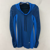 UNDER ARMOUR WOMEN'S ACTIVE TOP blue black XS