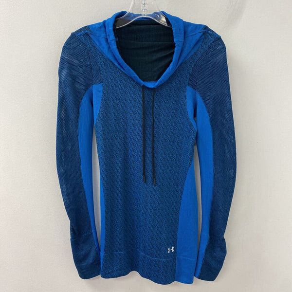 UNDER ARMOUR WOMEN'S ACTIVE TOP blue black XS