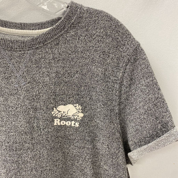 ROOTS WOMEN'S DRESS grey L
