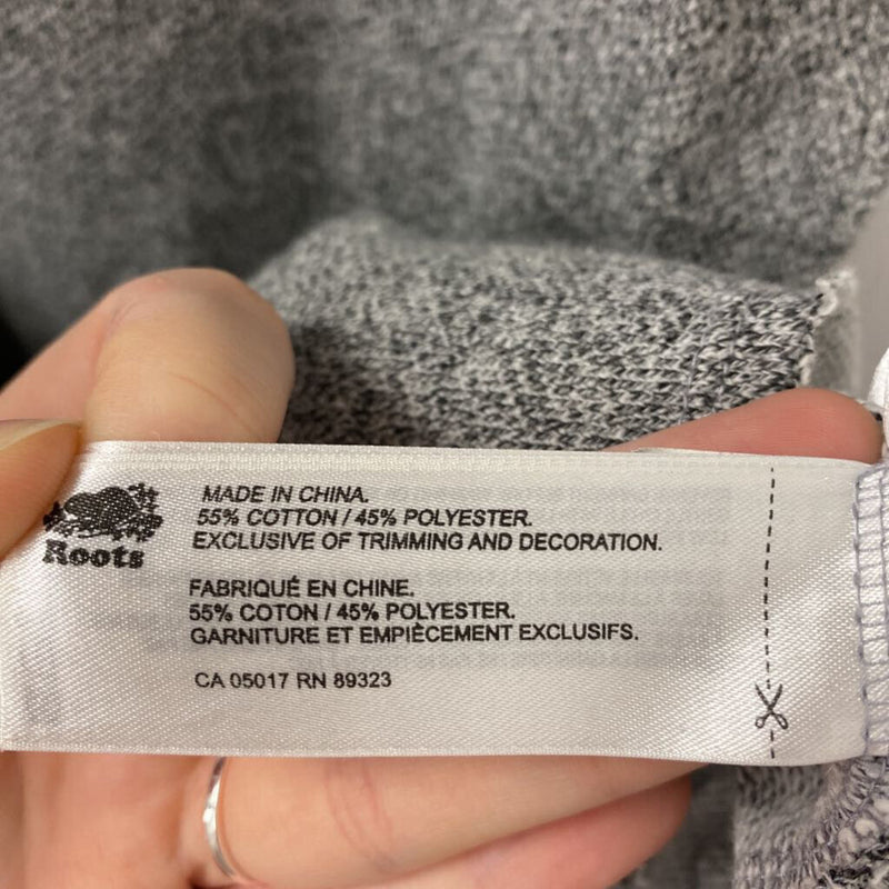 ROOTS WOMEN'S DRESS grey L