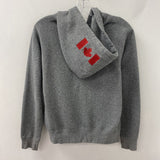 ROOTS WOMEN'S TOP grey red M