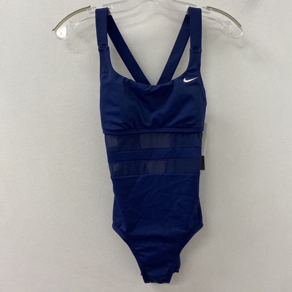 NIKE WOMEN'S ACTIVE SWIM navy S