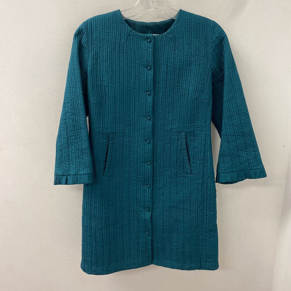 ANOKHI WOMEN'S COAT teal S