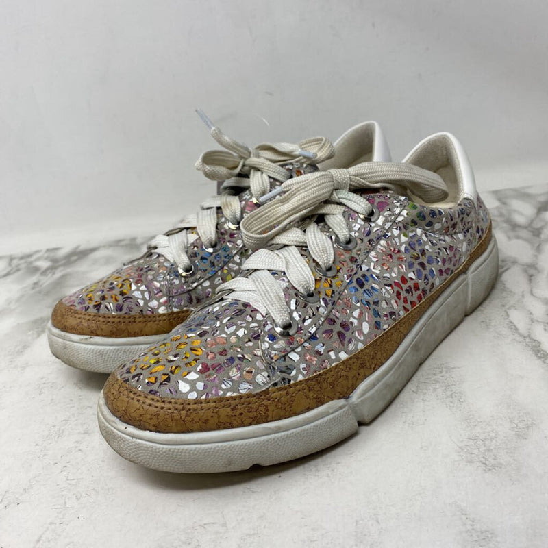 ARA WOMEN'S SNEAKERS grey multi 10/7.5UK