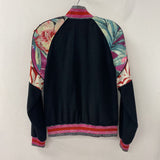 DESIGUAL WOMEN'S BLAZER/JACKET multi black pink green red S