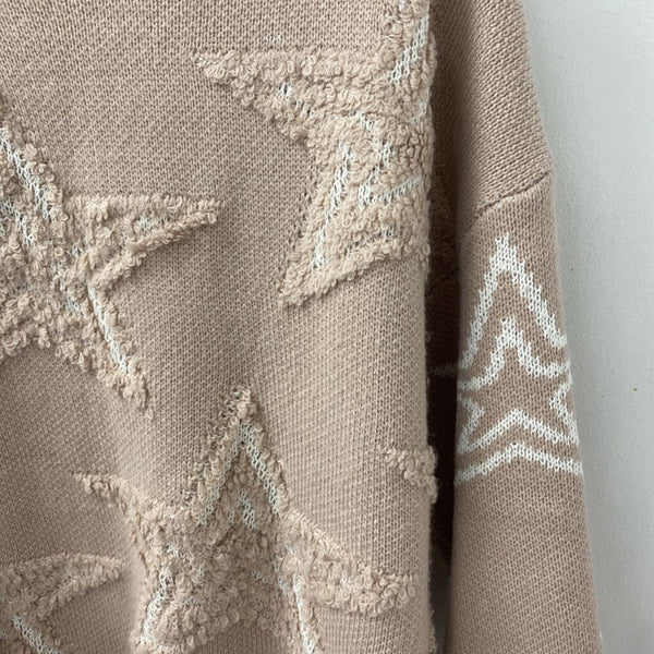 Unbranded WOMEN'S SWEATER pink white M
