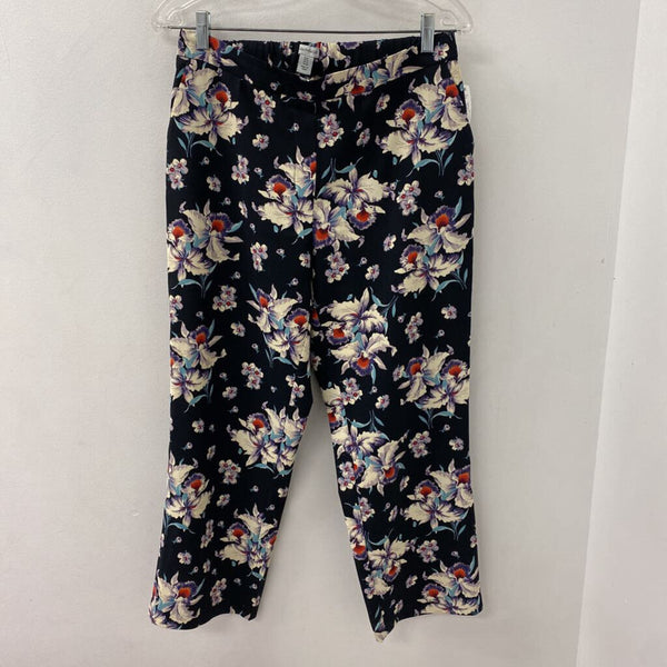 PARAPHRASE WOMEN'S PANTS black floral 8