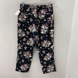 PARAPHRASE WOMEN'S PANTS black floral 8