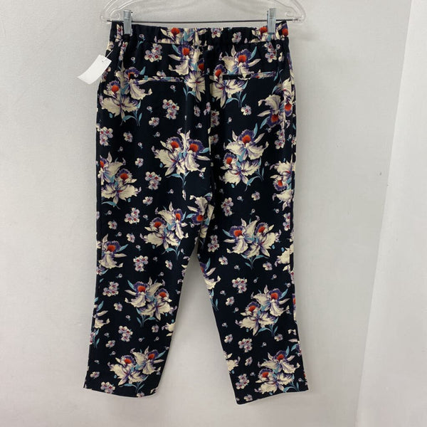 PARAPHRASE WOMEN'S PANTS black floral 8