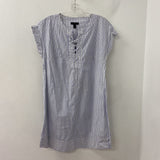 J CREW WOMEN'S DRESS blue white M