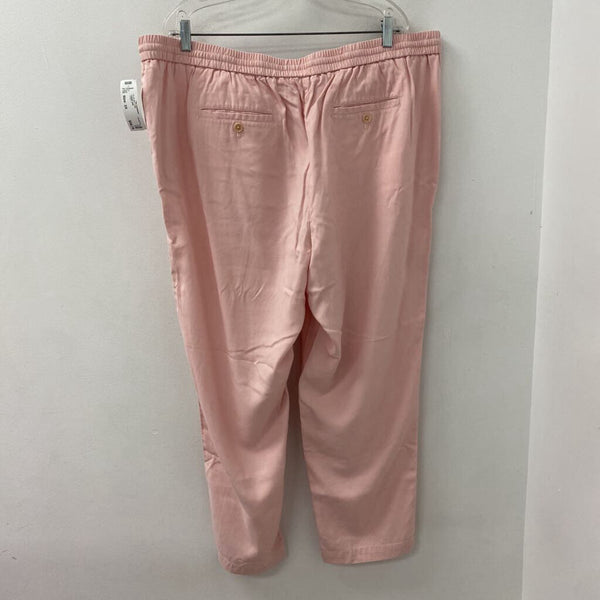 TALBOTS WOMEN'S PLUS BOTTOM pink 2X