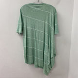 toni t. WOMEN'S PLUS TOP green white 2X