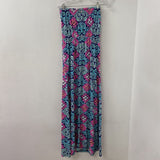 lilly pulitzer WOMEN'S DRESS multi blue pink orange blue M