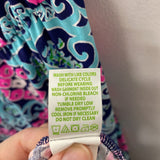 lilly pulitzer WOMEN'S DRESS multi blue pink orange blue M