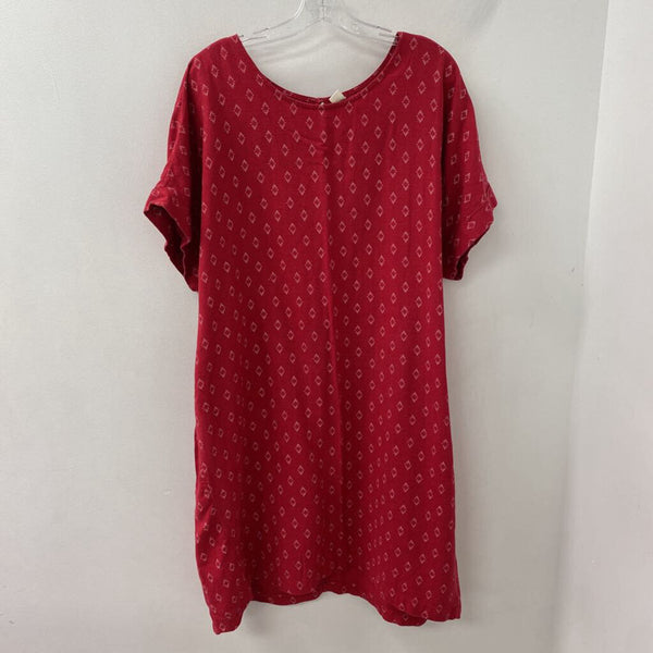 OLD NAVY WOMEN'S PLUS DRESS red white XXL