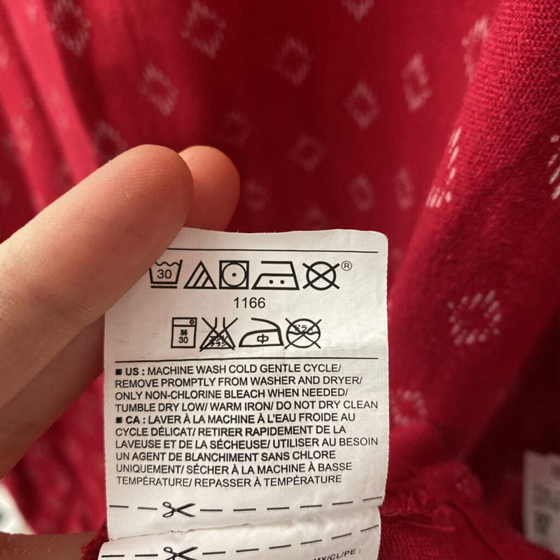 OLD NAVY WOMEN'S PLUS DRESS red white XXL
