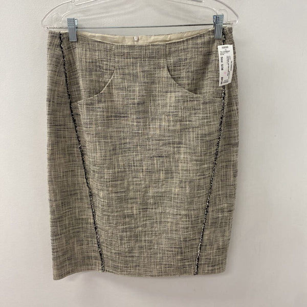 annette gortz WOMEN'S SKIRT multi beige black S/38